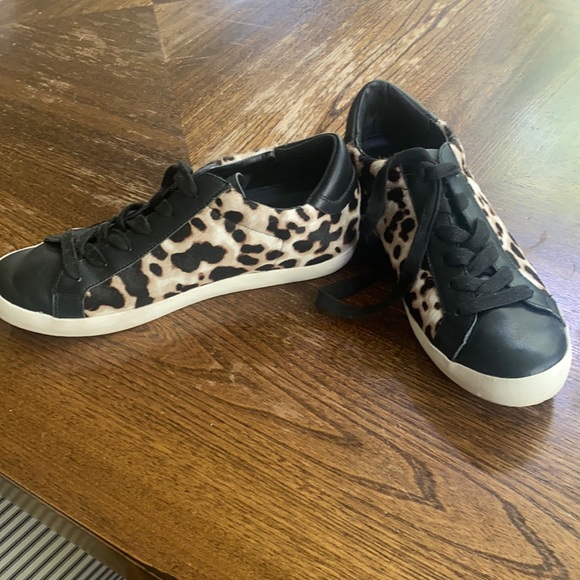 Banana Republic Shoes - Gently used Banana Republic animal print tennis shoes
